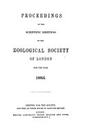 Proceedings of the Zoological Society of London