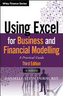Using Excel for Business and Financial Modelling Book