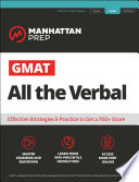 GMAT All the Verbal Book PDF