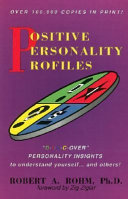 Book Positive Personality Profiles Cover