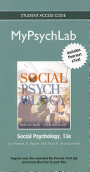 Social Psychology MyPsychLab Access Code