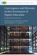 Convergence and Diversity in the Governance of Higher Education