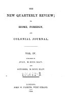 The Foreign And Colonial Quarterly Review