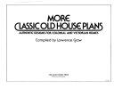 More Classic Old House Plans