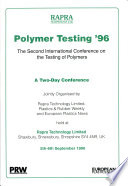 Polymer Testing  96 Book