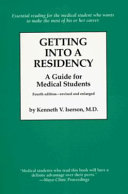 Getting Into a Residency
