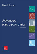 Advanced Macroeconomics Book