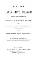 Sanders  Union Fifth Reader
