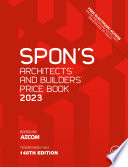 Spon s Architects  and Builders  Price Book 2023