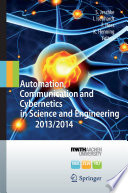 Automation  Communication and Cybernetics in Science and Engineering 2013 2014