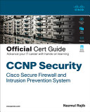 CCNP Security Cisco Secure Firewall and Intrusion Prevention System Official Cert Guide Book PDF