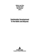 Sustainable Development in the Baltic and Beyond Book