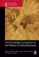 The Routledge Companion to the Makers of Global Business Pdf/ePub eBook