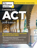 Cracking the ACT with 6 Practice Tests  2019 Edition Book