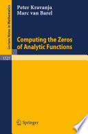 Computing the Zeros of Analytic Functions