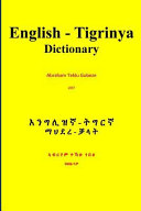 English Tigrinya Dictionary