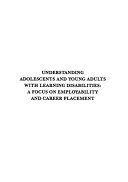 Understanding Adolescents and Young Adults with Learning Disabilities