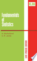 Book Fundamentals of Statistics Cover