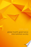 Global Health Governance in International Society Book