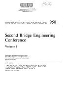 Second Bridge Engineering Conference