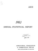 ASCS Annual Statistical Report