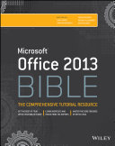 Office 2013 Bible Pdf/ePub eBook