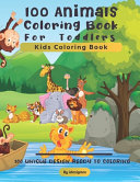 100 Animals Coloring Book For Toddlers