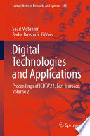 Digital Technologies and Applications Book