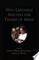 Why Language Matters For Theory Of Mind