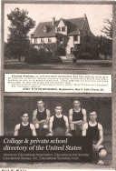 College and Private School Directory of the United States