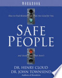Safe People Workbook Book