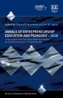 Annals of Entrepreneurship Education and Pedagogy – 2018