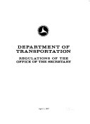 Regulations of the Office of the Secretary
