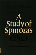 A Study of Spinoza's 'Ethics'