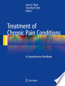 Treatment of Chronic Pain Conditions Book