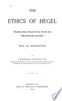 The Ethics of Hegel