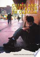 Crime and Deviance in Canada Book