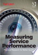 Measuring Service Performance Book