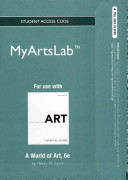 A World of Art New MyArtsLab Access Code Book