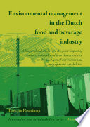 Environmental management in the Dutch food and beverage industry