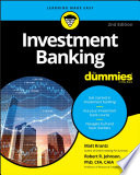 Investment Banking For Dummies Book PDF