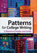 Patterns for College Writing Book