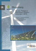 Global Trends in Sustainable Energy Investment 2010