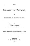The Philosophy of Education