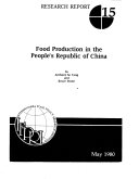 Food Production in the People's Republic of China
