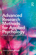 Advanced Research Methods for Applied Psychology