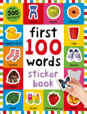 First 100 Stickers  Words Book PDF