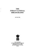 The Indian National Bibliography Book