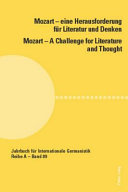 Mozart    a challenge for literature and thought