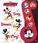 Little Music Note 6-Button Disney Mickey & Friends